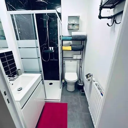 Apartament 3 Personnes Centre Ville, Avec Cour *